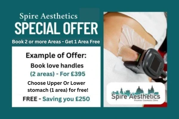 Fat Freezing Promotion Newcastle under Lyme from Spire Aesthetics - Book Today!