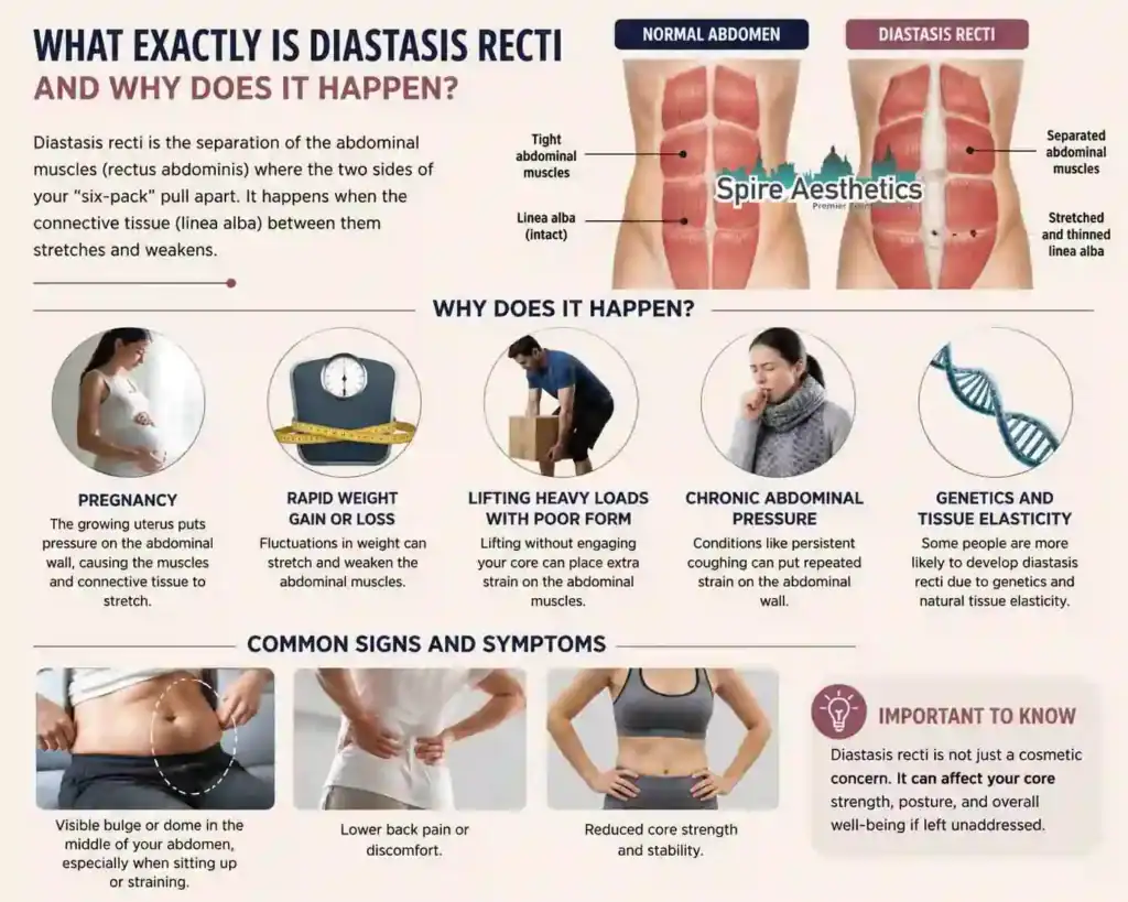 What Exactly Is Diastasis Recti and Why Does It Happen Newcastle under Lyme?