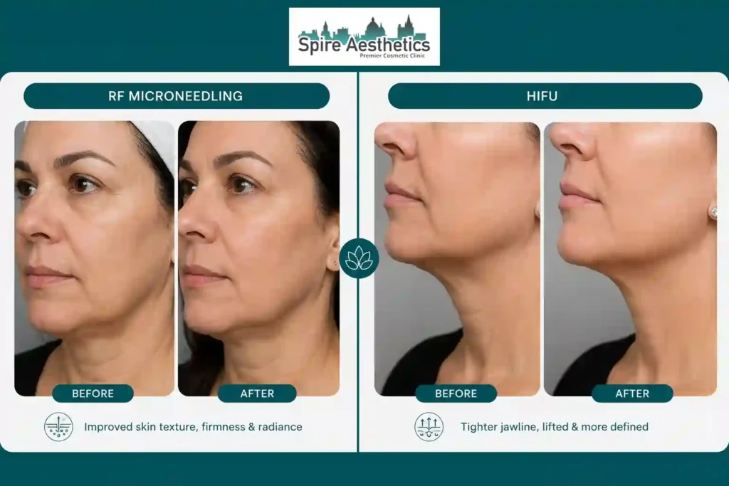Can RF Microneedling and HIFU Be Combined Newcastle under Lyme?